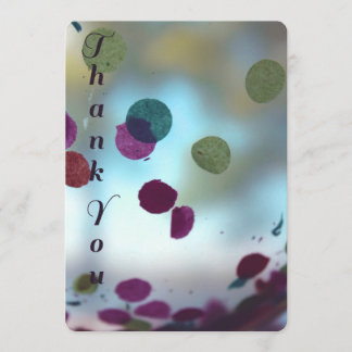 Carte de remerciements d'anniversaire