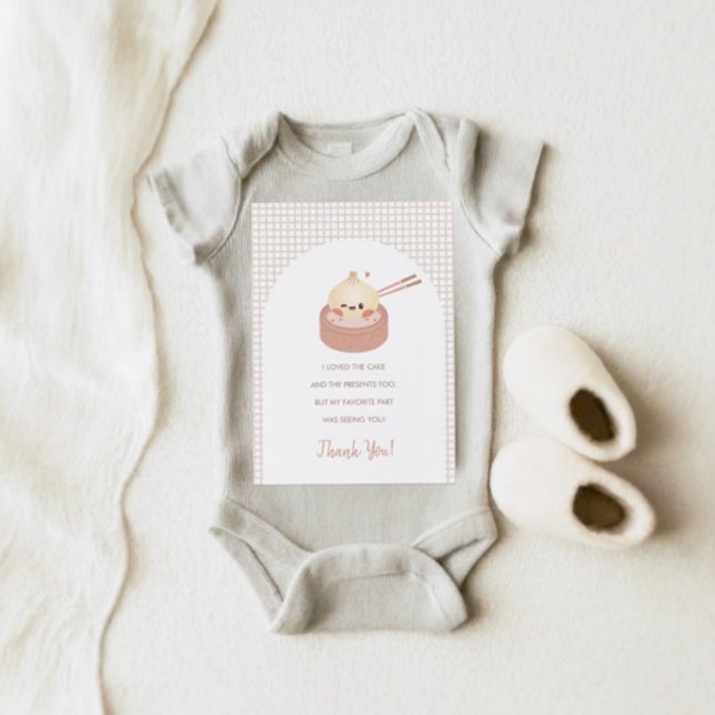 Carte de remerciements d'anniversaire du dumping (Créateur téléchargé)