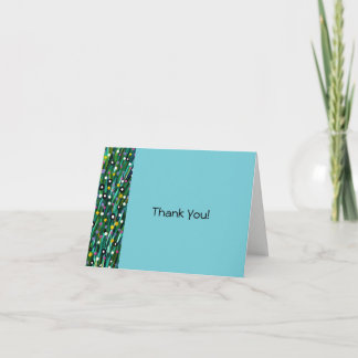 Carte De Remerciements Dans le pré