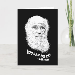 Carte De Remerciements Darwin - Vous Pouvez Le Faire