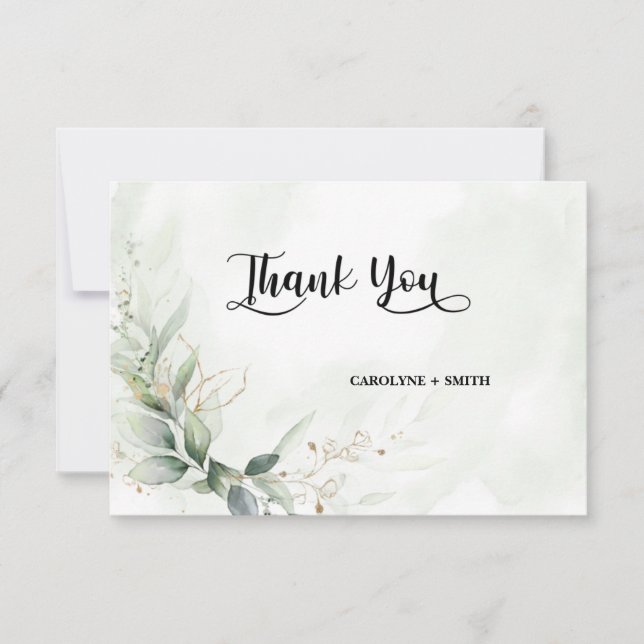 Carte de remerciements de Baby shower géométrique (Devant)