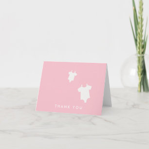carte de remerciements de baby shower {laverie}