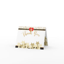 Carte de remerciements de chats cool.