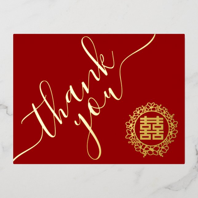 Carte de remerciements de couronnes florales maria (Recto)