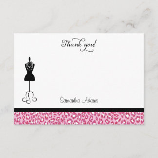 Carte de remerciements de Fête des mariées Poster 