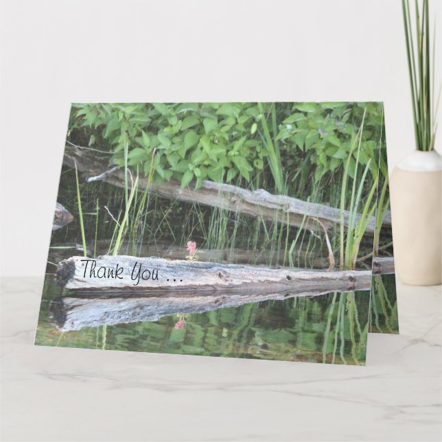 Carte de remerciements de générosité (Devant)