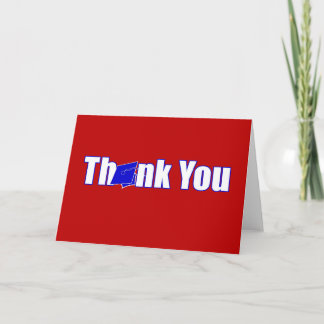 Carte de remerciements de graduation personnalisée