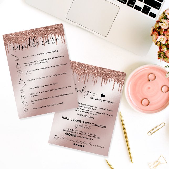 Carte de remerciements de la carte d'entretien des (Créateur téléchargé)