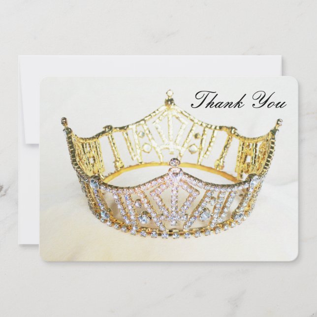 Carte de remerciements de la Couronne (Devant)