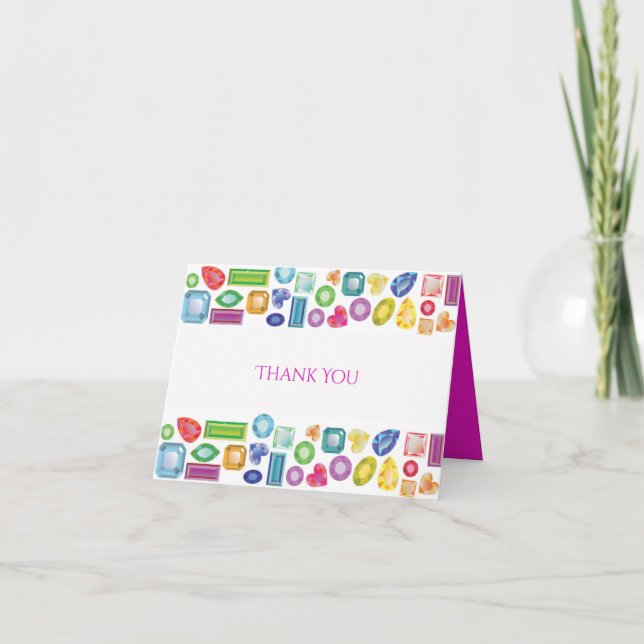 CARTE DE REMERCIEMENTS de la partie BLEING (Devant)