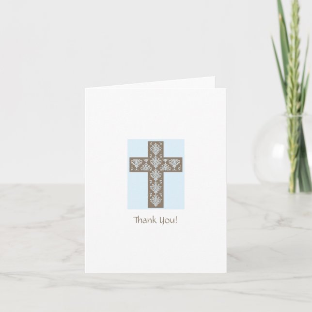 Carte de remerciements de la première communion (Devant)