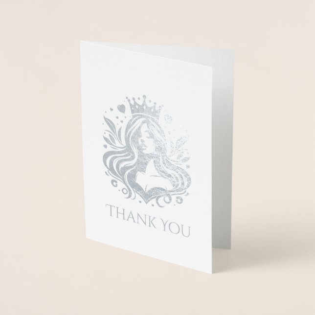 Carte de remerciements de la reine Pageant (Devant)