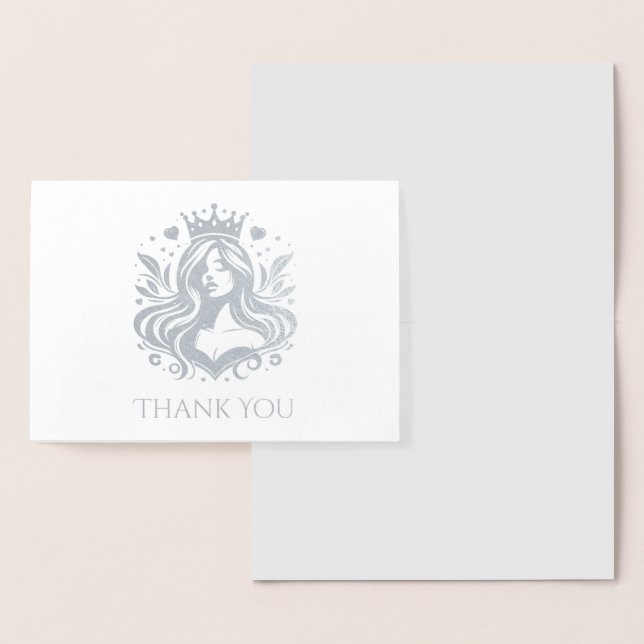 Carte de remerciements de la reine Pageant (Affichage)