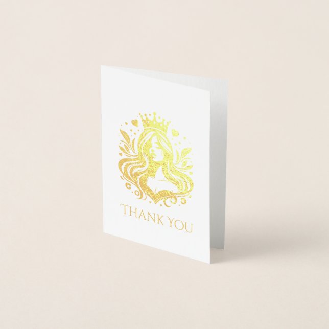 Carte de remerciements de la reine Pageant (Devant)