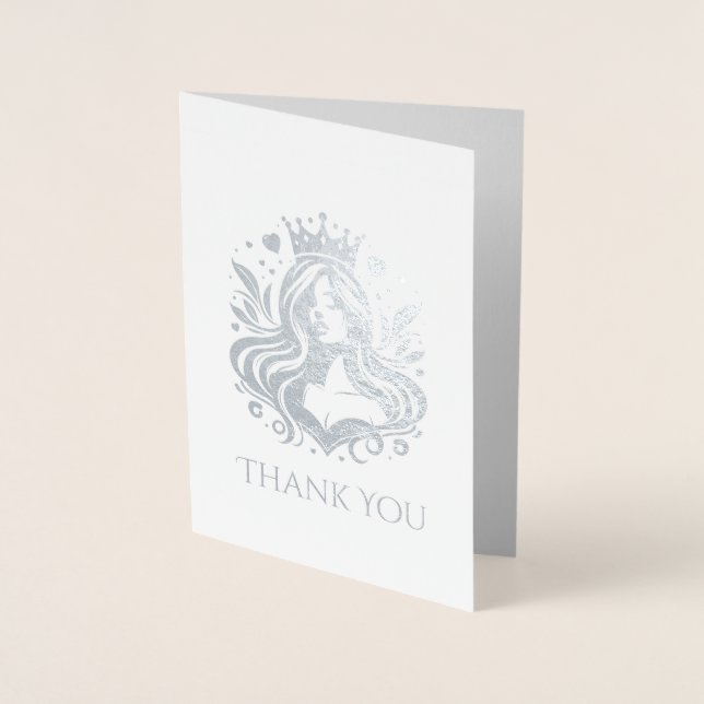 Carte de remerciements de la reine Pageant (Devant)