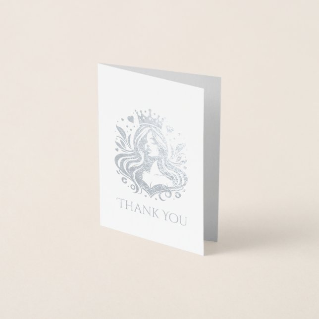 Carte de remerciements de la reine Pageant (Devant)