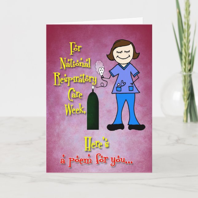 Carte de remerciements de la Semaine des soins res (Devant)