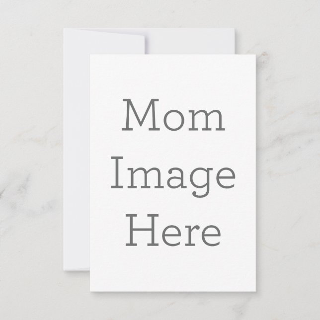 Carte de remerciements simple 8.9 cm x 12.7 cm (Devant)
