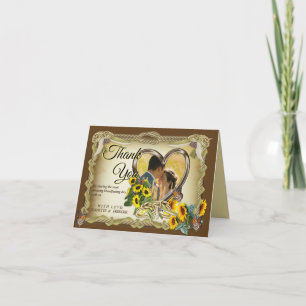 Carte de remerciements de manutention