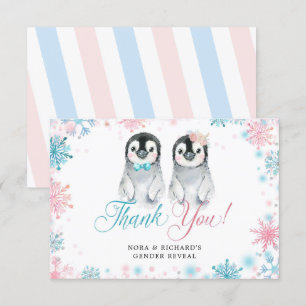 Carte de remerciements de révélation de genre hive