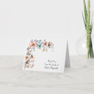 Carte de remerciements de Sympathie pour le Dogwoo