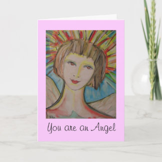 Carte de remerciements de ValAries "You are an Ang