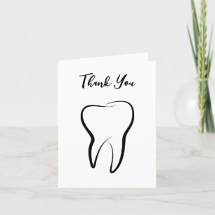 Carte De Remerciements dentisterie dentaire Médicale dentisterie