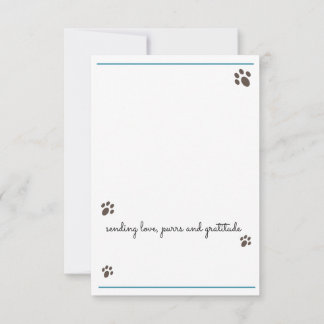 carte de remerciements des sources chaudes de love