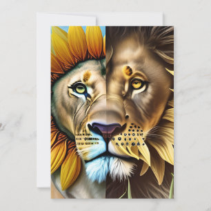 Carte De Remerciements Deux facettes du triptyque de l'amour