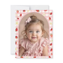 Deux Sweet Berry Strawberry 2e Anniversaire Photo