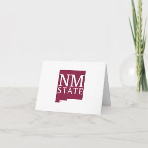 Carte De Remerciements Diplômés de l'Université d'État du Nouveau-Mexique