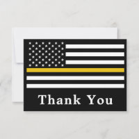 Dispatcher 911 Police d'urgence Ligne mince Or