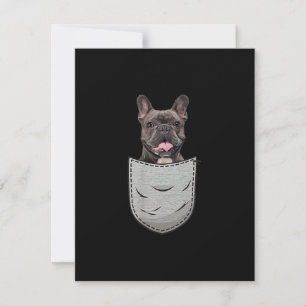 Carte De Remerciements Don de chien Mignons Amoureux de les chiens franç