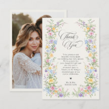 Douce Mariage Florale de Jardin Orné au Pastel