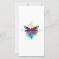 Dragonfly en arc-en-ciel