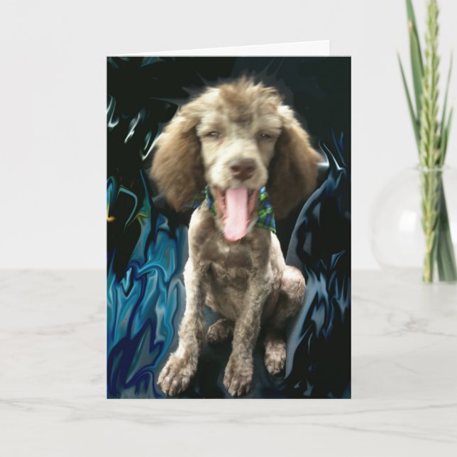 CARTE DE REMERCIEMENTS, DRÔLE (Devant)