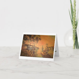 Carte de remerciements du fleuve Mississippi