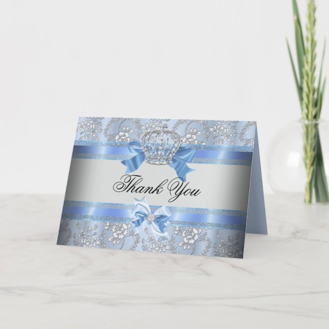 Carte de remerciements du petit Baby shower de la  (Devant)
