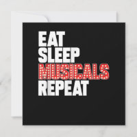 Eat Sleep Musicales Répétez l'actrice de Broadway