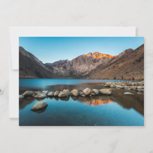 Carte De Remerciements Eau   Convict Lake Sierra Nevada