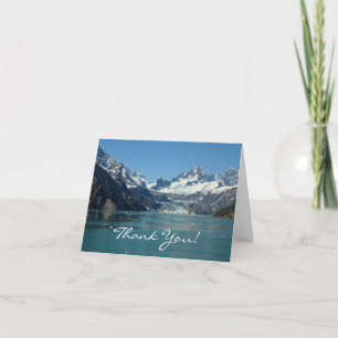 Carte De Remerciements Eaux alimentées par les glaciers de l'Alaska