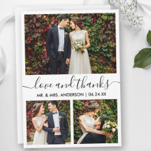 Écriture calligraphique tendance moderne Mariage 3