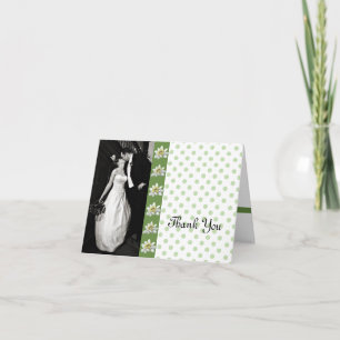 Carte De Remerciements Edelweiss et Points Photo Mariage Remerciement