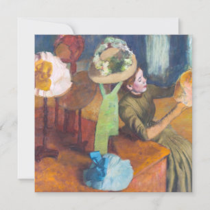 Carte De Remerciements Edgar Degas - La boutique de la friterie