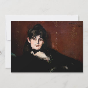 Carte De Remerciements Edouard Manet - Berthe Morisot Allongée