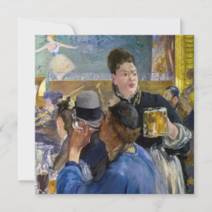 Carte De Remerciements Edouard Manet - Coin d'un Café-Concert