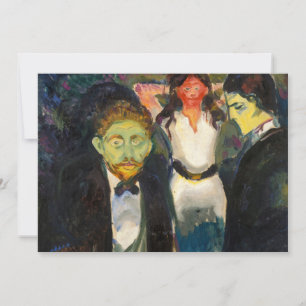 Carte De Remerciements Edvard Munch - Jealousy