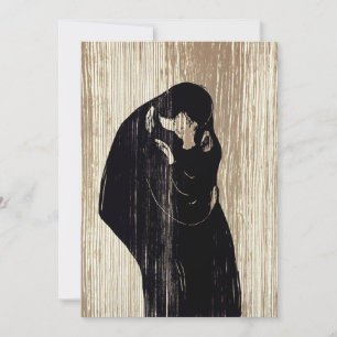 Carte De Remerciements Edvard Munch - Le Kiss IV