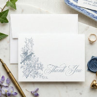 Élégant Chinoiserie Bleue Naturelle Fête de Mariag