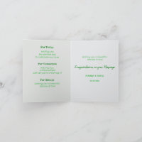 Élégant floral d'ivoire Mariages en attente de fél